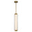 Alora Alai 24" Pendant, Brass/Ribbed/Clear Ribbed