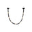 Kuzco Corda 7-ft LED Pendant, 32W/RT, Black/Opal Glass - PD39307-BK-OP-UNV-RT