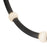 Kuzco Corda 7-ft LED Pendant, 32W/RT, Black/Opal Glass