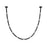 Kuzco Corda 10" LED Pendant, 48W/RT, Black/Opal Glass