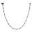 Kuzco Corda 17-ft LED Pendant, 76W, Black/Opal Glass - PD39317-BK-OP-UNV-010