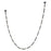 Kuzco Corda 17" LED Pendant, 76W/RT, Black/Opal Glass
