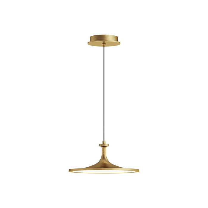 Kuzco Issa 12"LED Pendant, Brushed Gold - PD418012BG-UNV