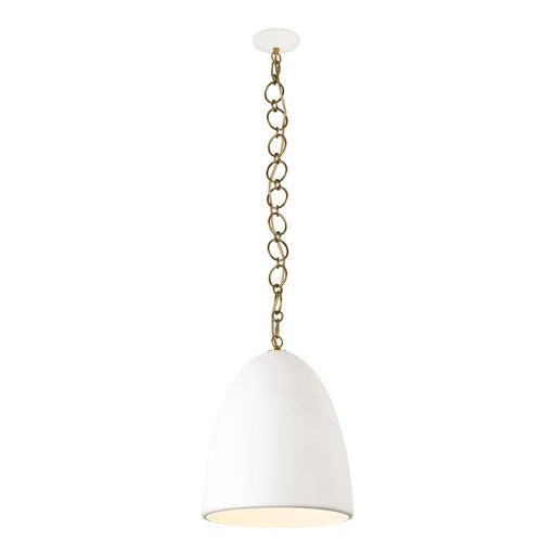 Kuzco Grant 14" Wht Pendant, Antique Wht - PD423014AW