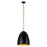 Kuzco Grant 14" Blk Pendant, Matte Black - PD423014MB