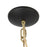 Kuzco Grant 14" Black Pendant, Matte Black