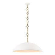Kuzco Grant 27" Wht Pendant, Antique Wht - PD423028AW