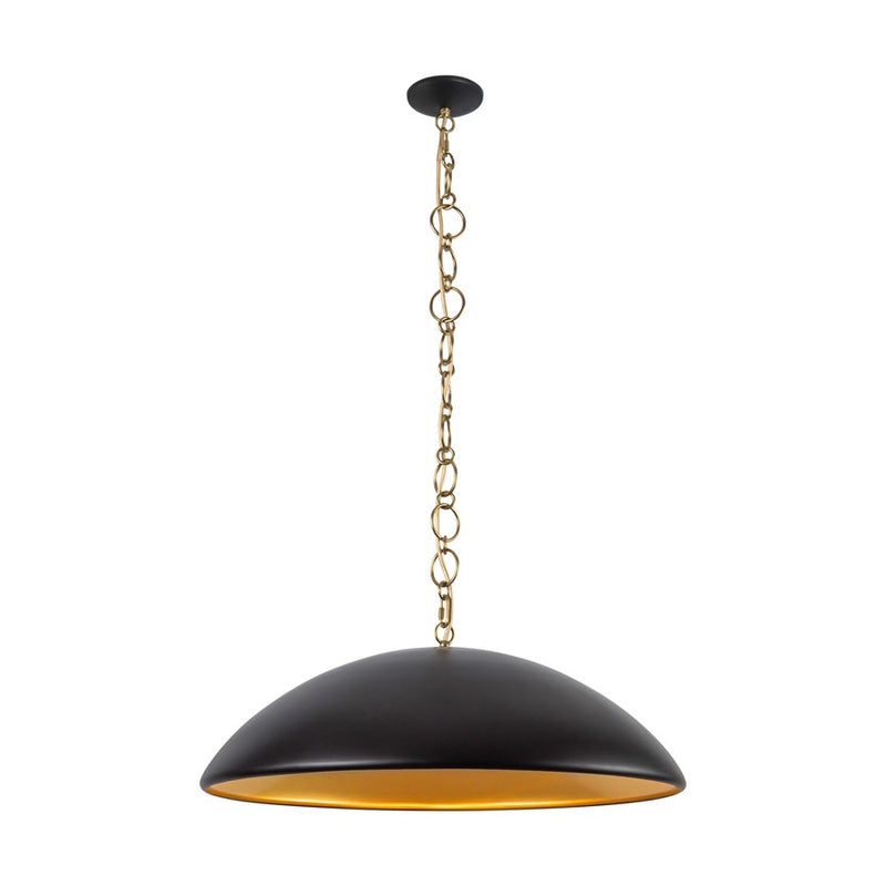 Kuzco Grant 27" Blk Pendant, Matte Black - PD423028MB