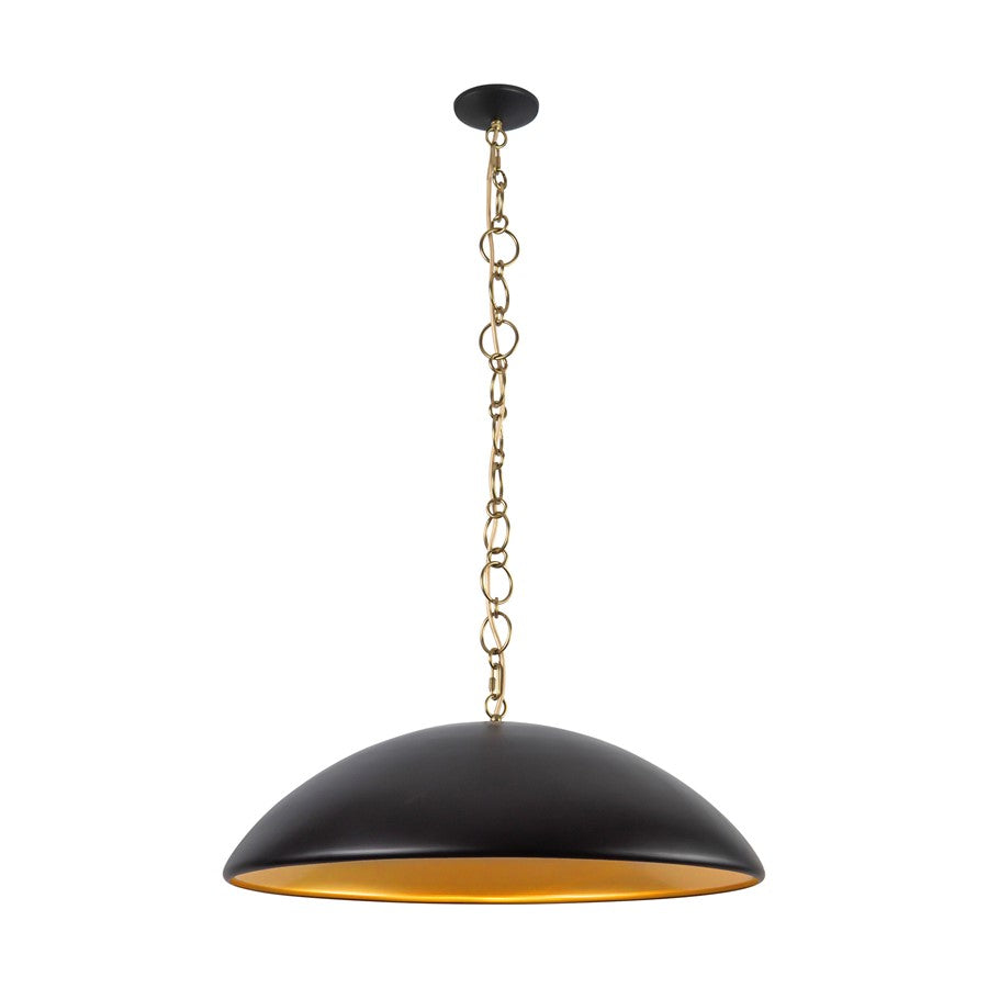 Kuzco Grant 27" Blk Pendant, Matte Black - PD423028MB