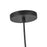 Kuzco Marco 16" (CCT)LED Pendant, Black/Opal Glass