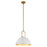 Kuzco Harper 16" Socket Pendant, White