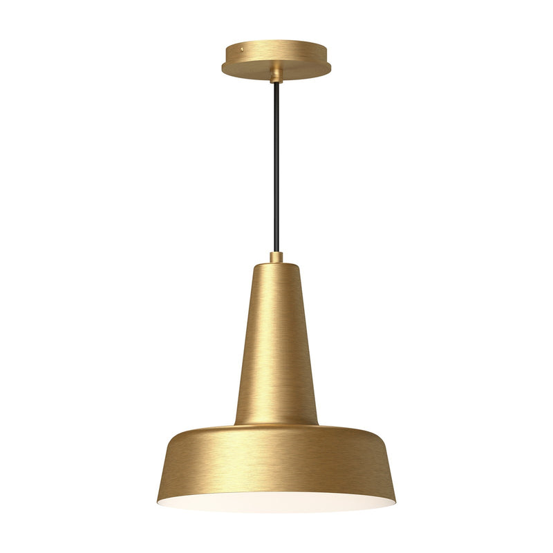 Kuzco Juliana 11in 1-Light Pendant | Minimalist Brushed Gold | Kitchen Island & Dining Room | 11.62 x 11.12 in | Model PD527811BG