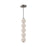 Alora Mood Bijou 5" LED Pendant, Brushed Nickel/Opal/Opal