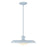 Kuzco Minori 15" Socket Pendant, Cerulean/Steel Shade - PD557015CER