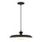 Kuzco Minori 15" Black Pendant, Glossy Black