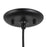 Kuzco Minori 15" Black Pendant, Glossy Black