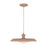 Kuzco Minori 15" Socket Pendant, Peach/Steel Shade - PD557015PEC