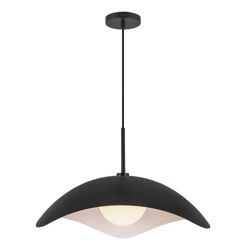 Kuzco Kirby 22" Black Pendant, Black