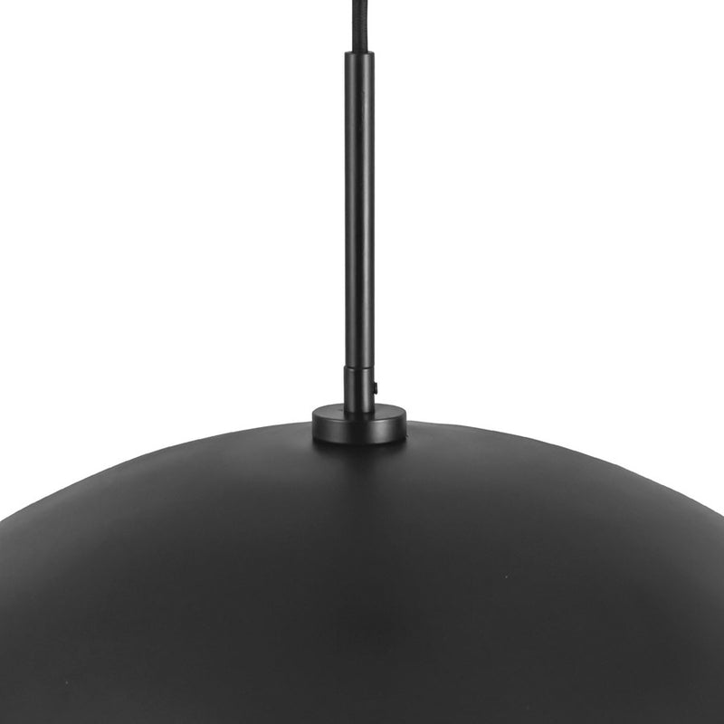 Kuzco Regent 19" Black Pendant, Black