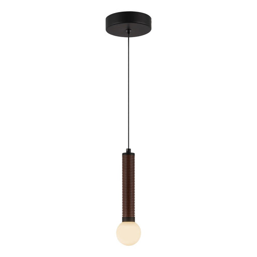 Kuzco Arden 9" LED Pendant, Matte Black/Opal Glass - PD612109MBOP-UNV