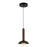 Kuzco Arden 9" (With) LED Pendant, Black/Opal Glass/Steel - PD616109MBOP-UNV