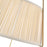 Kuzco Scout 13" Gold Pendant, Brushed Gold/White Linen