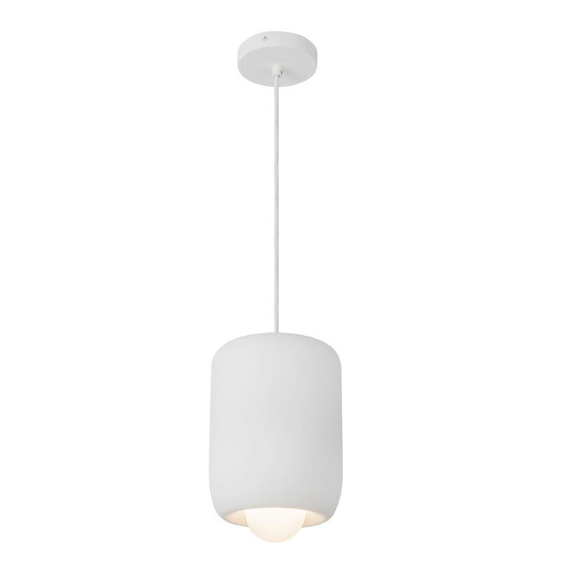 Kuzco Hayden 7" LED Pendant, Antique White