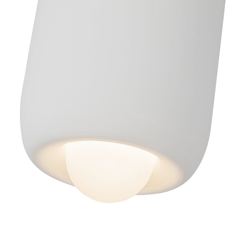 Kuzco Hayden 7" LED Pendant, Antique White