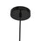 Kuzco Hayden 7" LED Pendant, Glossy Black
