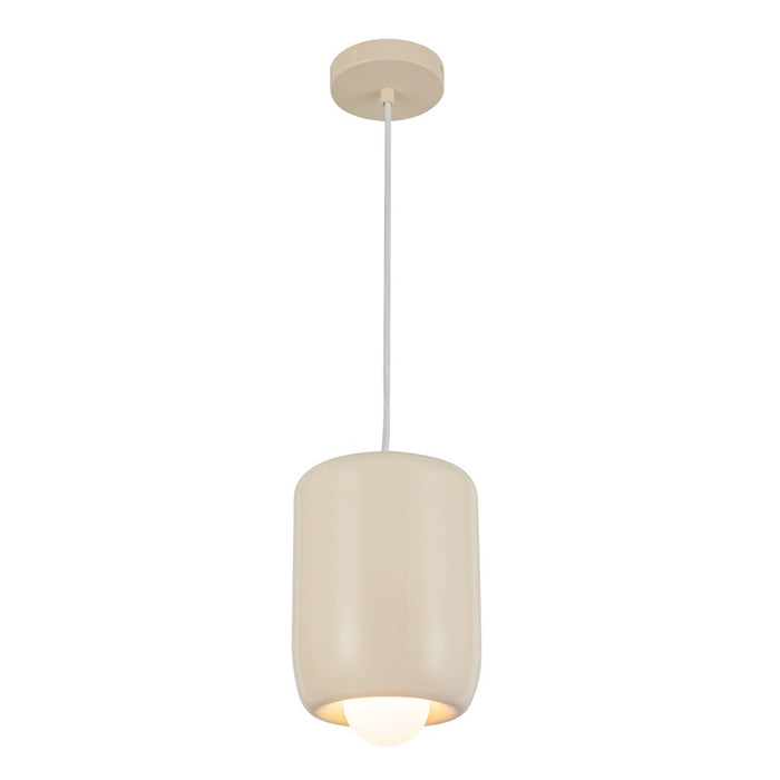 Kuzco Hayden 7" LED Pendant, Pearl White