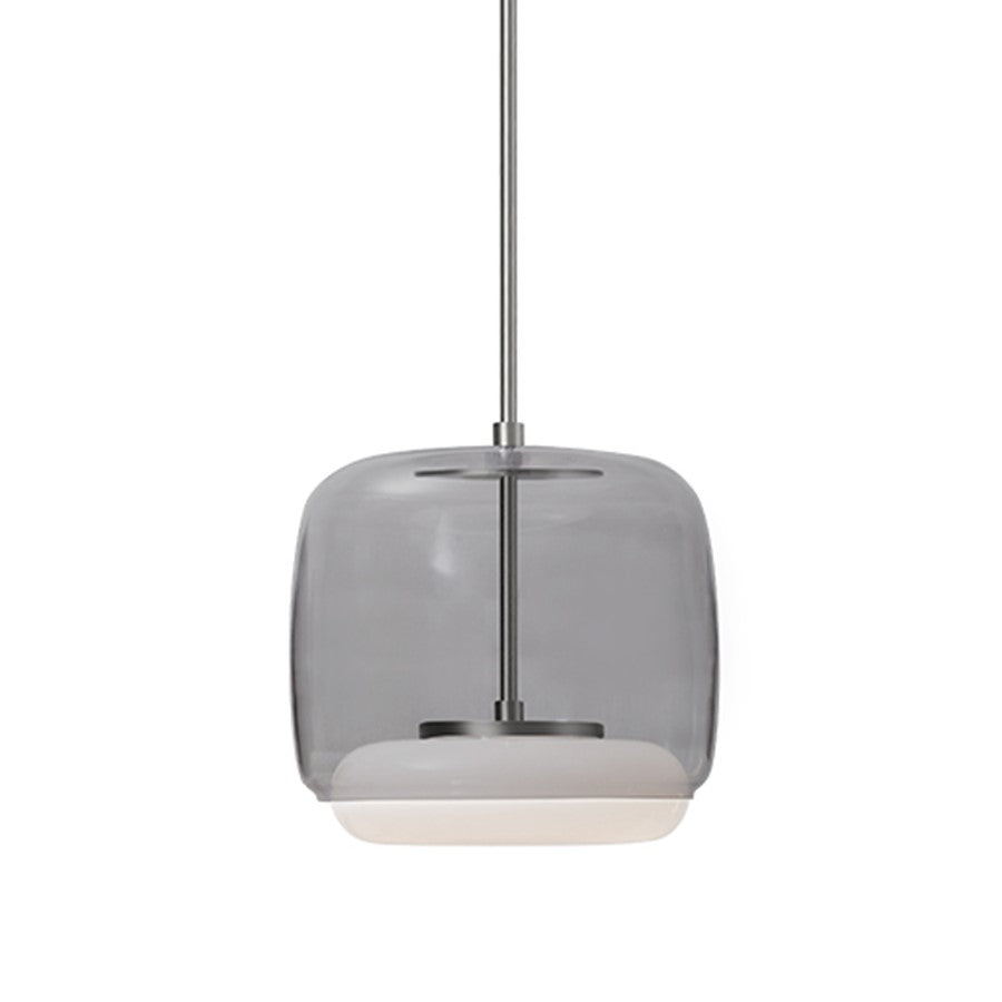 Kuzco Enkel 10" LED Pendant, Smoked/Brushed Nickel - PD70610-SM-BN-UNV