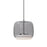 Kuzco Enkel 10" LED Pendant, Smoked/Brushed Nickel