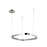 Kuzco Yukon 19" LED Pendant, Polished Nickel