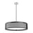 Kuzco Dalton 20" Pendant, Black Organza - PD7920-BOR-5CCT