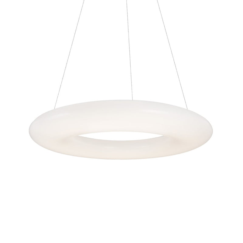 Kuzco Cumulus 36in LED Pendant | Modern White and White Acrylic Diffuser | Kitchen Island & Dining Room | 9400lm 3000K 90CRI Dimmable | Model PD80736