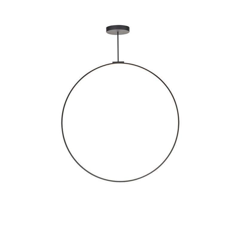 Kuzco Cirque 48" LED Pendant, Black - PD82548-BK-UNV-010