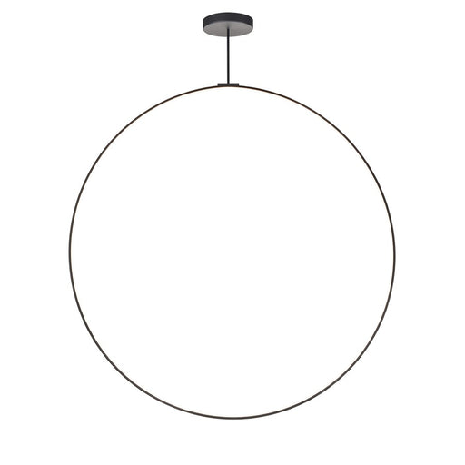 Kuzco Cirque 72" LED Pendant, Black - PD82572-BK-UNV-010