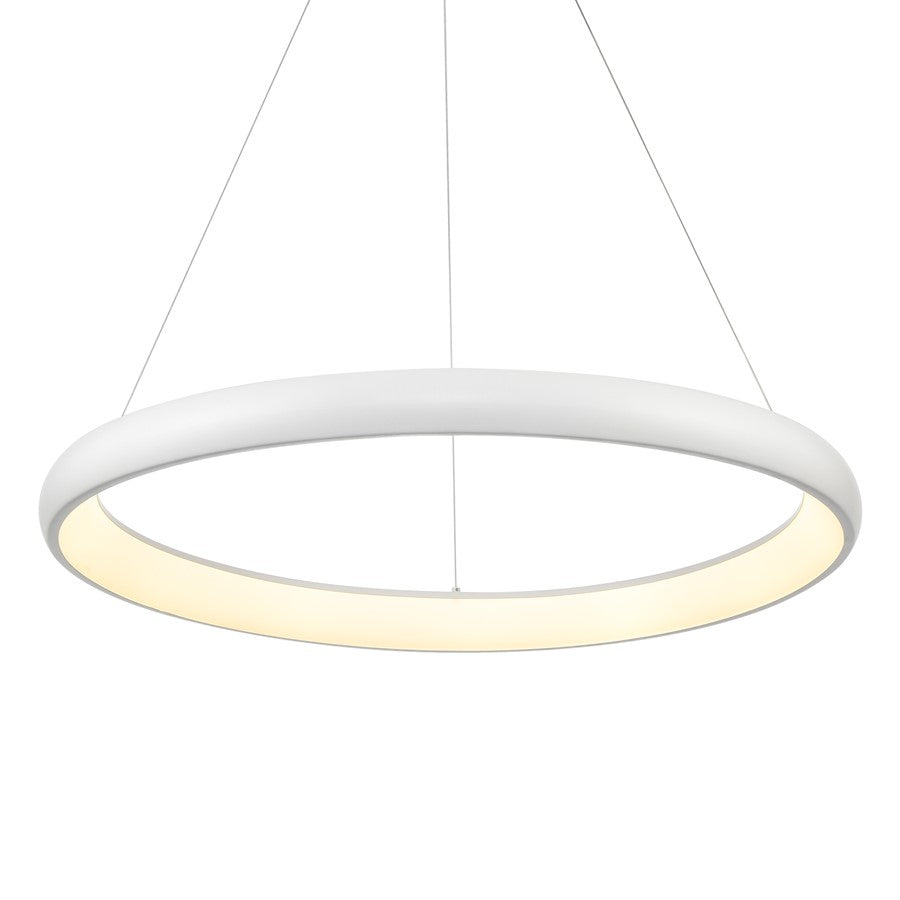 Kuzco Cortana 32" LED Pendant, White - PD82732-WH-UNV-010