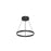 Kuzco Cerchio 18" LED Pendant, Black - PD87118-BK-UNV-010