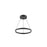 Kuzco Cerchio 18" LED Pendant, Black