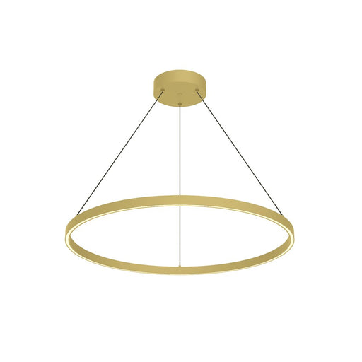 Kuzco Cerchio 32" LED Pendant, Brushed Gold - PD87132-BG-UNV-010