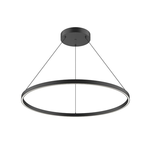 Kuzco Cerchio 36" LED Down Pendant, 78W, Black - PD87136-BK-UNV-010