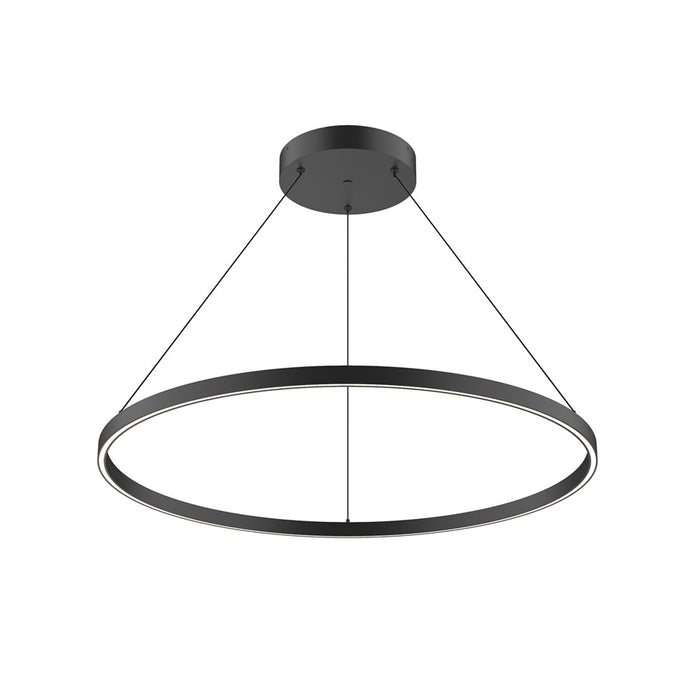Kuzco Cerchio 36" LED Down Pendant, 78W, Black - PD87136-BK-UNV-010