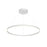 Kuzco Cerchio 36" LED Down Pendant, 78W, White/Clear - PD87136-WH-UNV-010