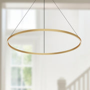 Kuzco Cerchio 48" LED Pendant, Brushed Gold - PD87148-BG-UNV-010
