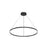 Kuzco Cerchio 48" LED Pendant, Black - PD87148-BK-UNV-010