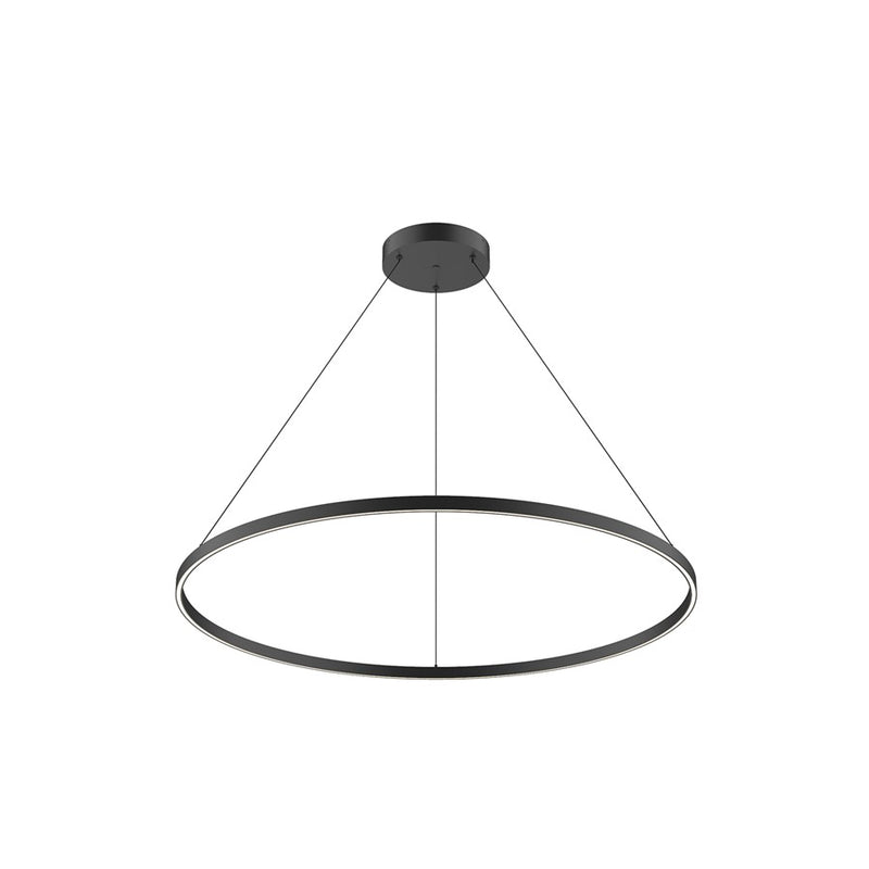 Kuzco Cerchio 48" LED Pendant, Black