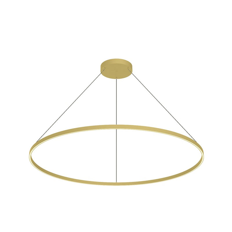 Kuzco Cerchio 60" LED Pendant, Brushed Gold