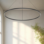 Kuzco Cerchio 60" LED Pendant/126W, Black - PD87160-BK-UNV-010