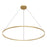 Kuzco Cerchio 72" LED Pendant, Brushed Gold - PD87172-BG-UNV-010